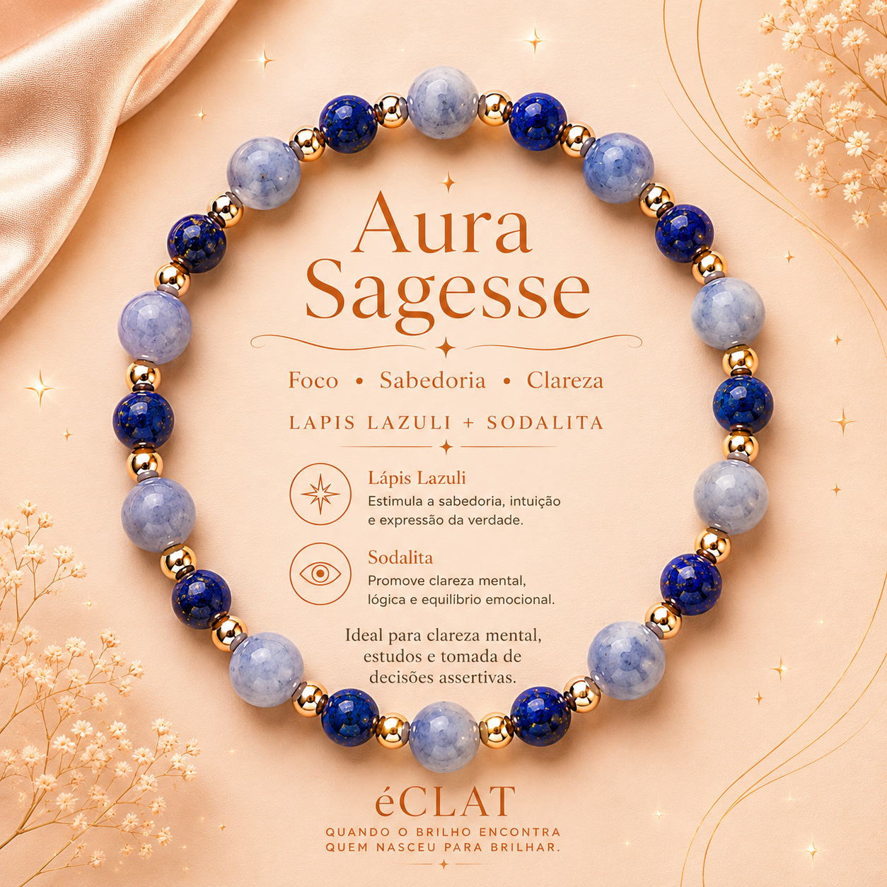 Pulseira coleção Aura