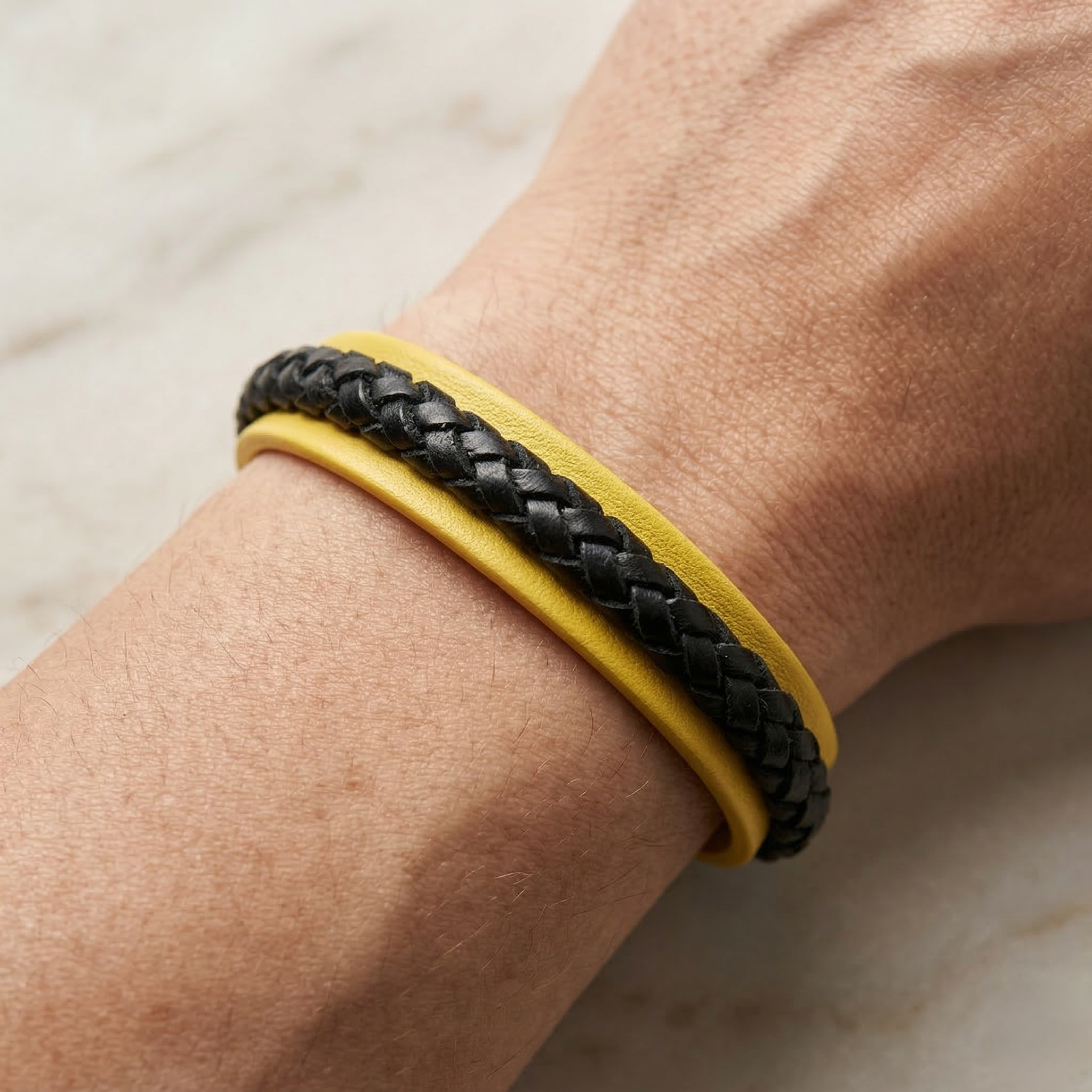 Pulseira Masculina Tressé