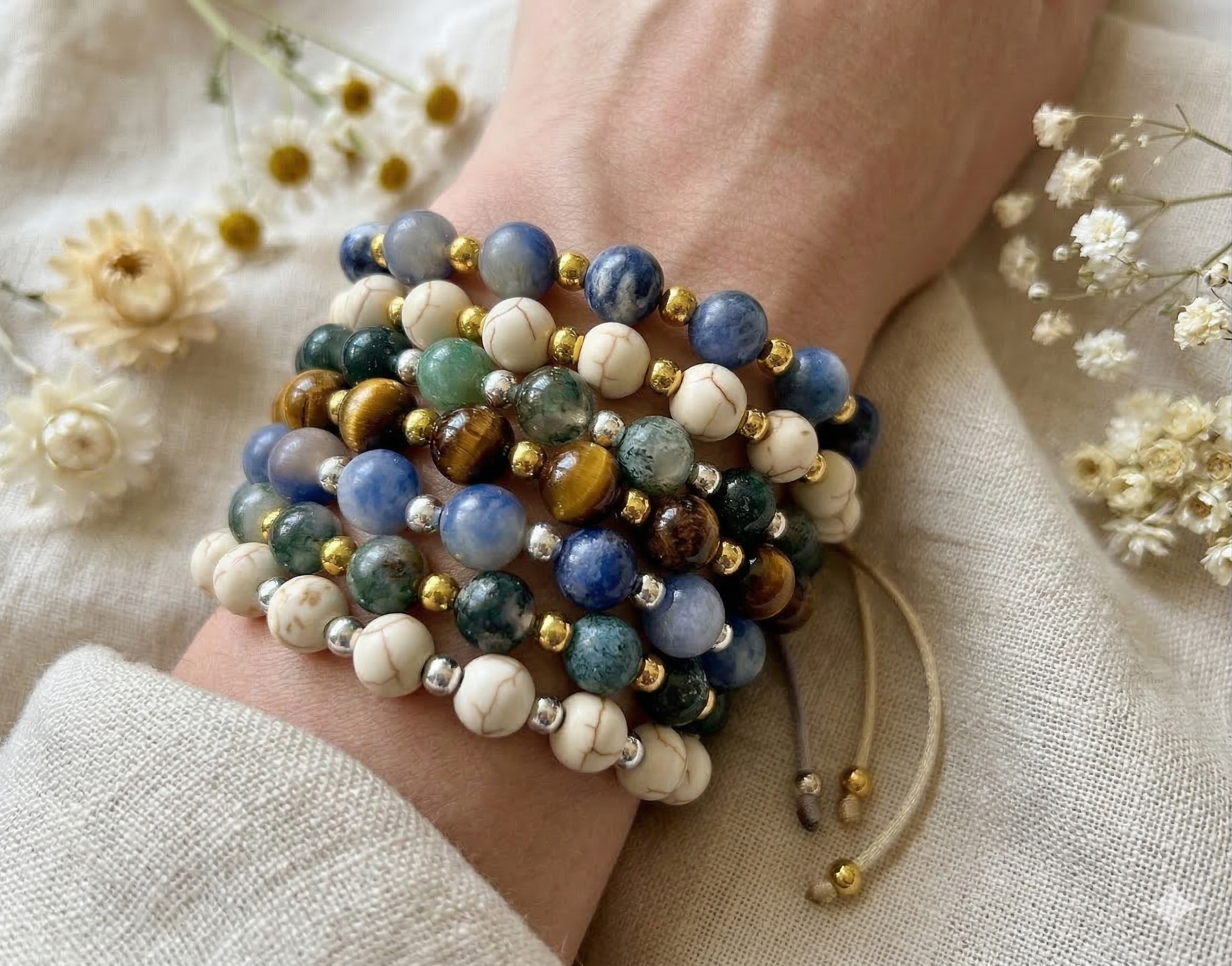 Pulseiras Minéral Femme