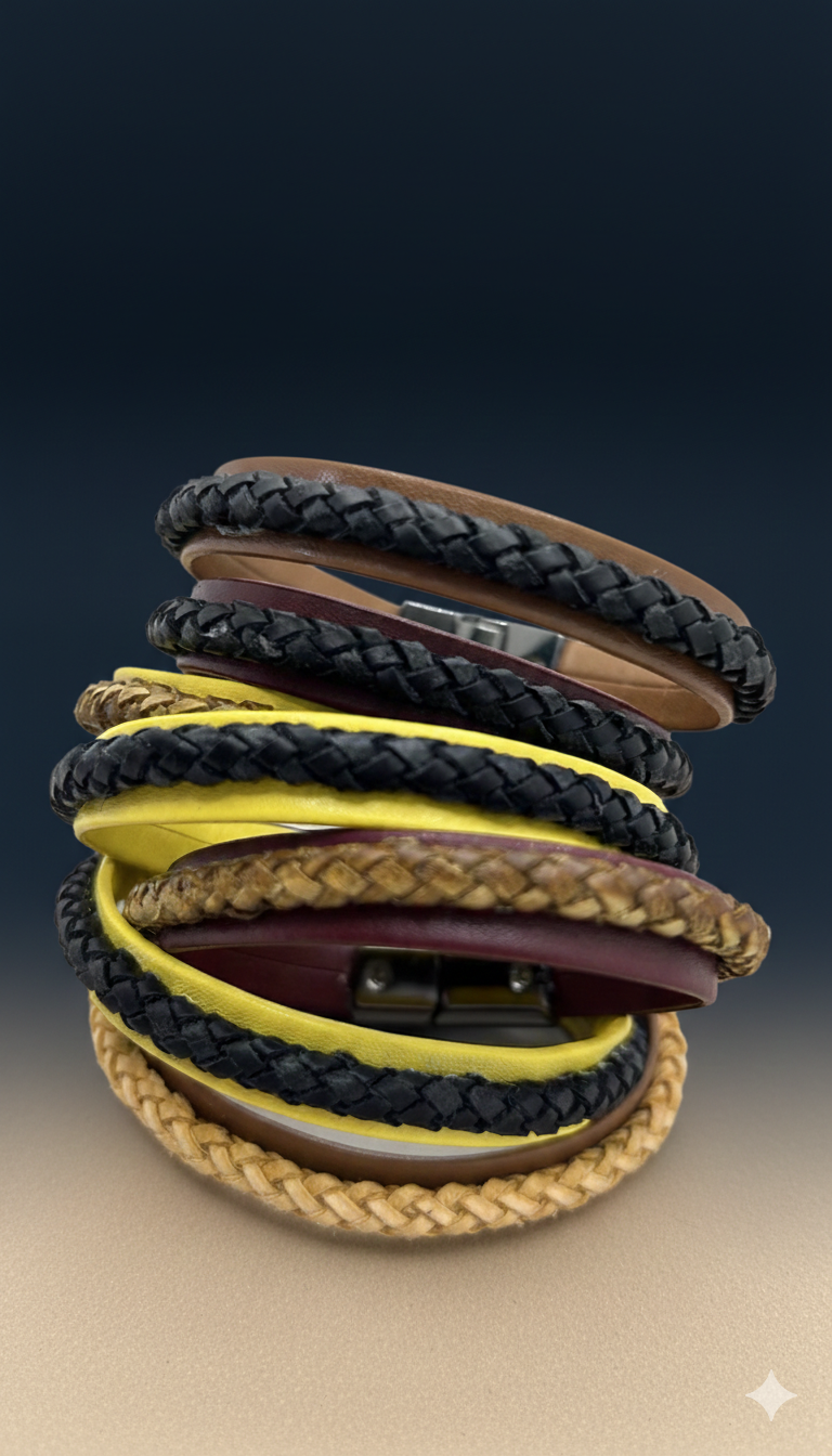 Pulseira Masculina Tressé
