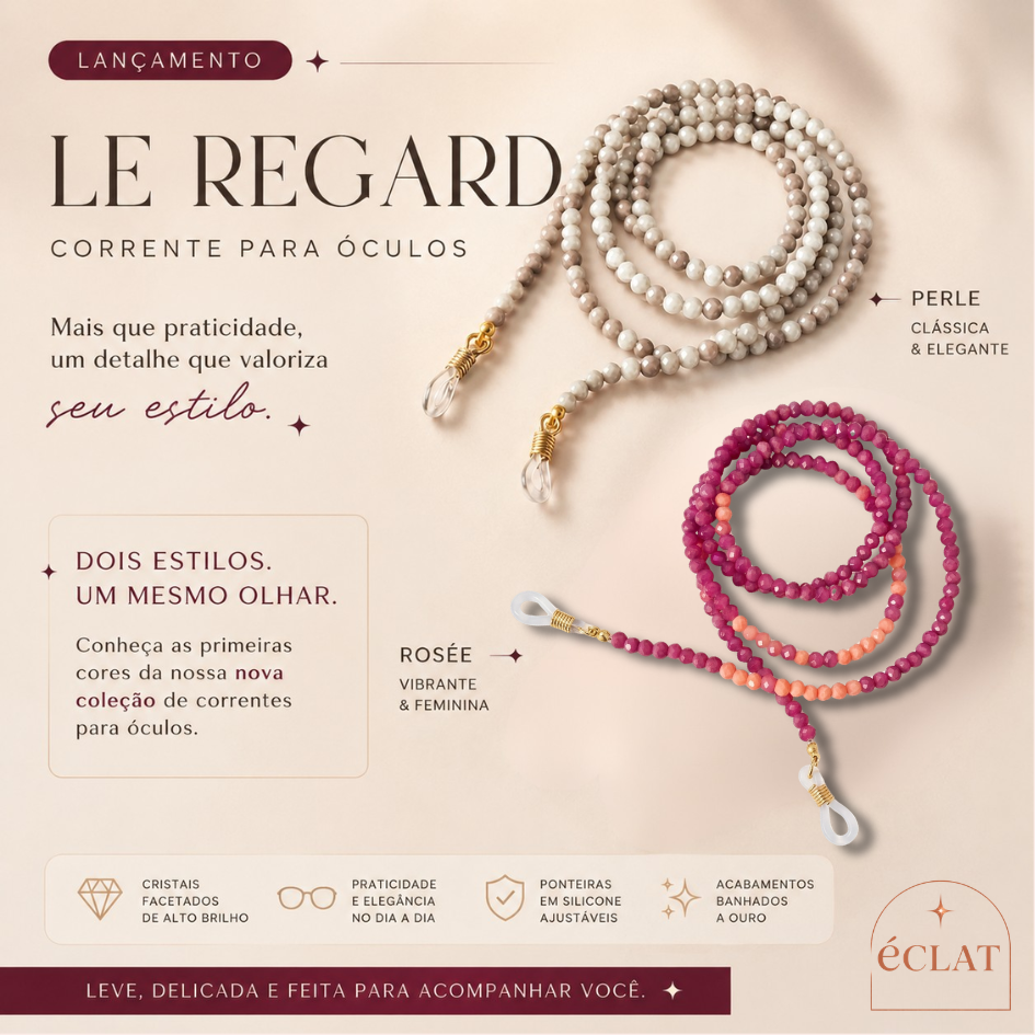 Corrente para Óculos Le Regard
