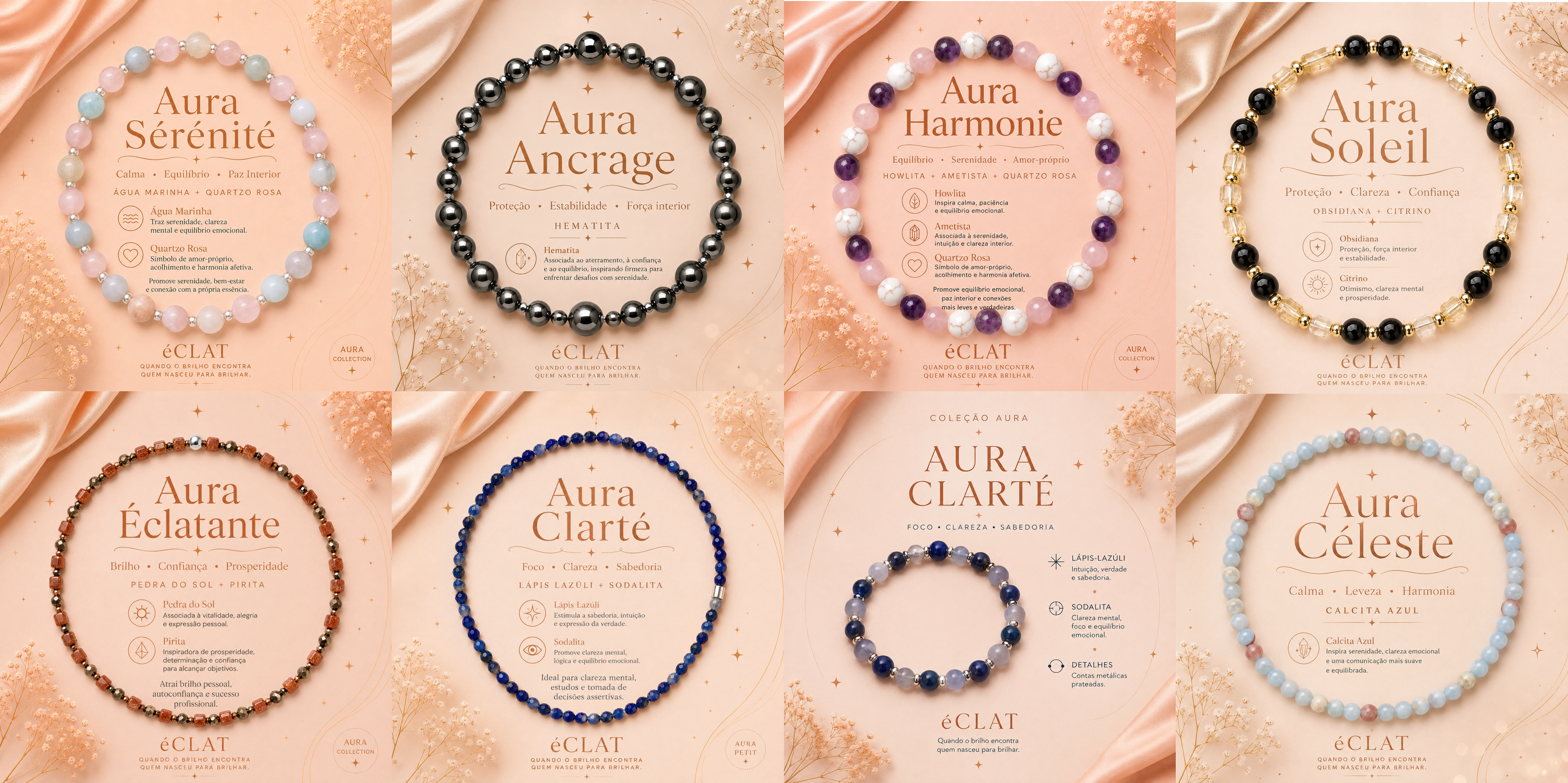 Pulseira coleção Aura